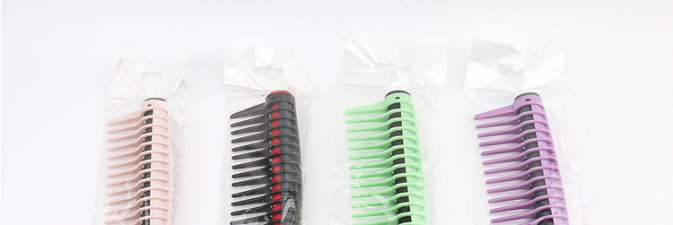 Hair Treatment Style Waxing Hair Dyeing Hair Dye Comb Hair Coloring Brush Plastic Hair Treatment Comb Rolling Heart Comb