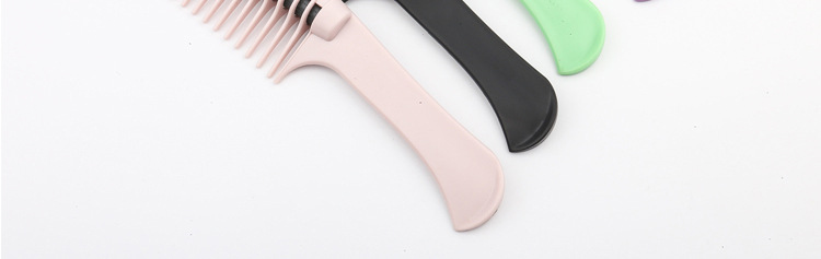 Hair Treatment Style Waxing Hair Dyeing Hair Dye Comb Hair Coloring Brush Plastic Hair Treatment Comb Rolling Heart Comb