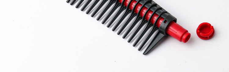 Hair Treatment Style Waxing Hair Dyeing Hair Dye Comb Hair Coloring Brush Plastic Hair Treatment Comb Rolling Heart Comb