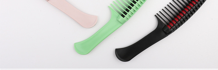 Hair Treatment Style Waxing Hair Dyeing Hair Dye Comb Hair Coloring Brush Plastic Hair Treatment Comb Rolling Heart Comb