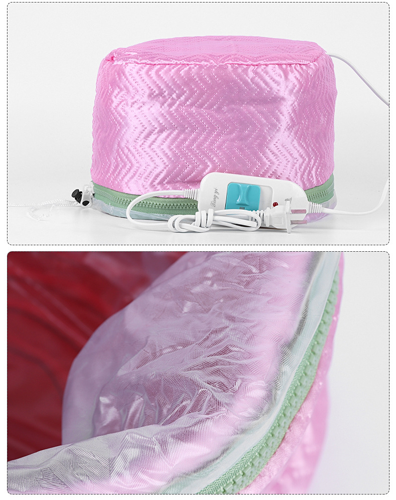 Cap Adjustable Temperature Control Heating Cap Hair Mask Hair Care Heating Cap Hair Dye Perm Cap Currently Available