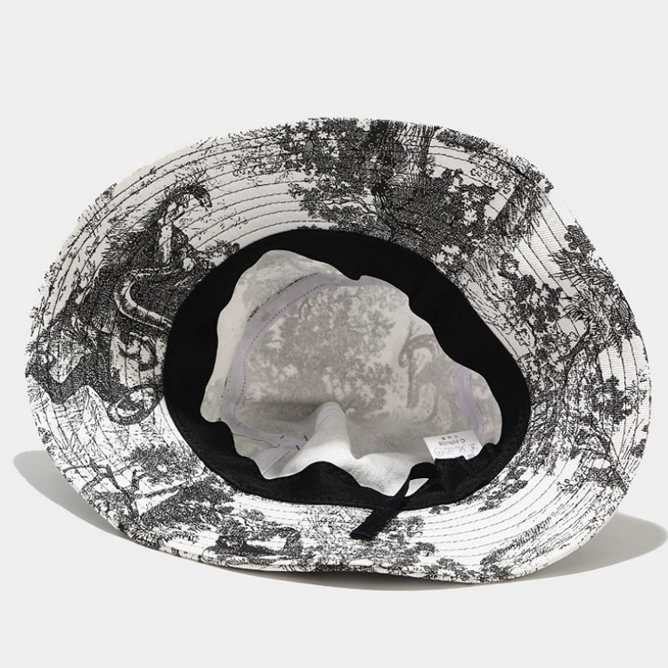 Tie-dye Abstract Ink Painting Printing Bucket Hat Wholesale 
