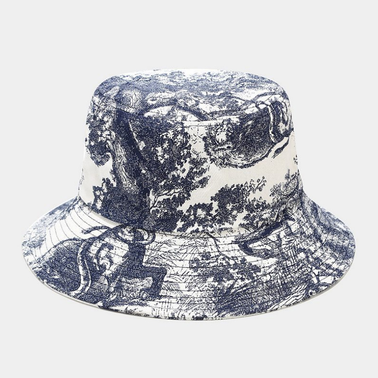 Tie-dye Abstract Ink Painting Printing Bucket Hat Wholesale 