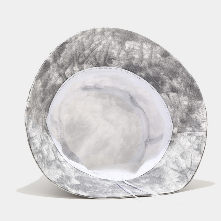 Cotton Tie-dye Unisex Bucket Hat Cap Outdoor Travel Sun Prot