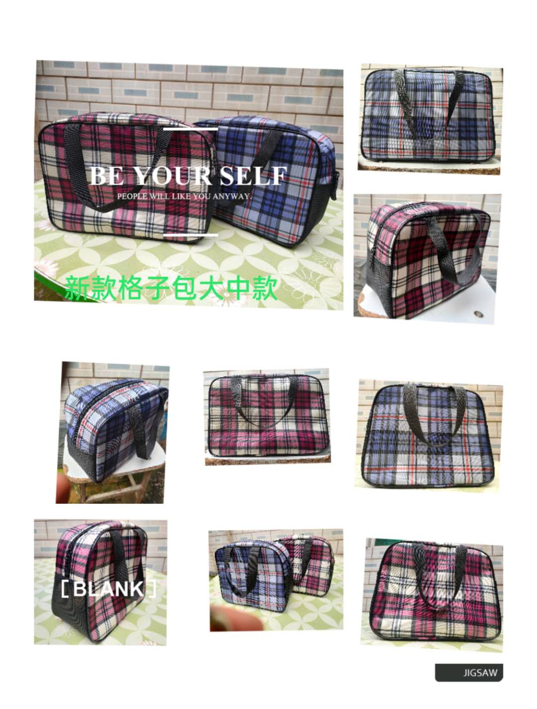 Factory Direct Sales Cosmetic Bag Storage Wash Bag Handbag Washing Large Capacity Portable Travel Can Also Be Customized to Sample