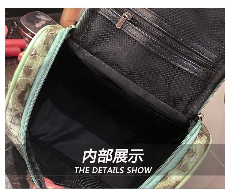 Cross-Border Fashion Leopard Print Small Bag Women's Bag 2021 Trendy New Korean Style Ins Internet Celebrity Versatile Handheld Cosmetic Bag Pu