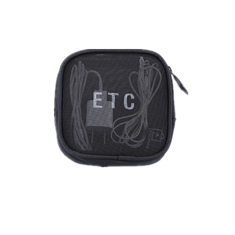 Korea travel multi-functional cosmetic bag size portable toiletry bag Ladies transparent gauze toiletry bag