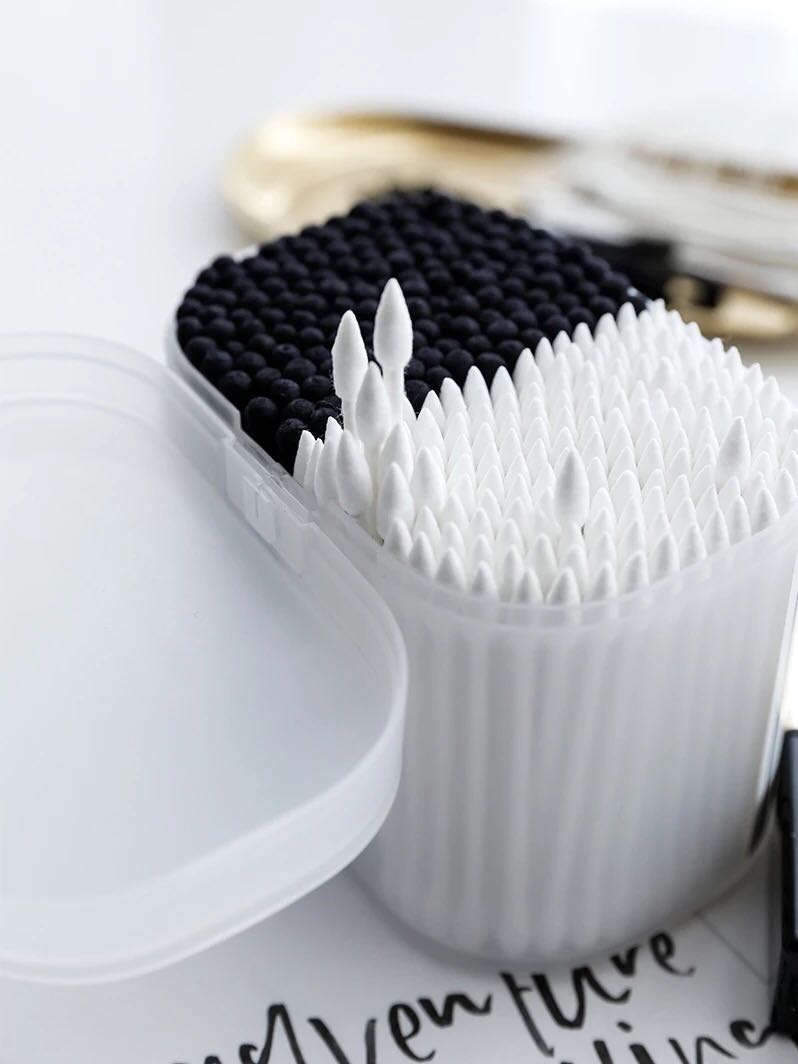 Colorful double-headed multi-style cotton swabs canned tampons cosmetic cotton swabs ear pick cotton swabs Colorful double-headed multi-style cotton swabs canned tampons cosmetic cotton swabs ear pick cotton swabs
