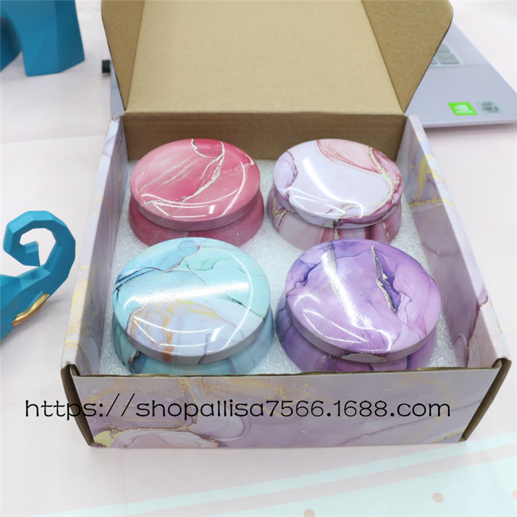Factory Direct Sales Creative round Iron Can Aromatherapy Candle Handmade Plant Wax Room Fragrance for European and American Festivals Factory Direct Sales Creative round Iron Can Aromatherapy Candle Handmade Plant Wax Room Fragrance for European and American Festivals