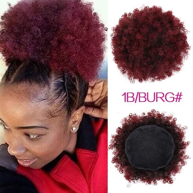 African Hair Bag Large and Small Caterpillar Hair Bag Afro Fluffy Micro-Curly Hair Bag Bun Wig Hair Bag African Hair Bag Large and Small Caterpillar Hair Bag Afro Fluffy Micro-Curly Hair Bag Bun Wig Hair Bag