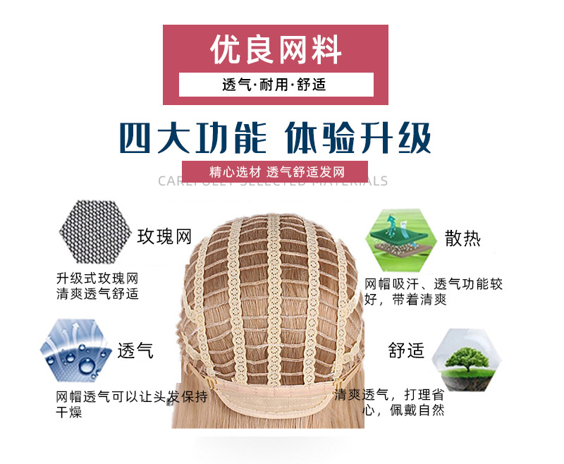 2020 Cross-Border New Headscarf Wig European and American Wig Female Long Curly Hair Headband Wig Synthetic Wigs 2020 Cross-Border New Headscarf Wig European and American Wig Female Long Curly Hair Headband Wig Synthetic Wigs
