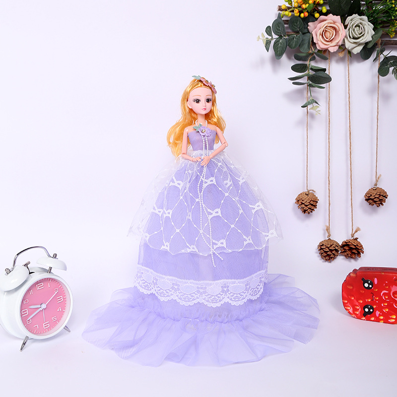 Blonde Princess Doll 50cm Doll Exquisite Gift Wedding Dress Gift for Little Girl Wholesale Blonde Princess Doll 50cm Doll Exquisite Gift Wedding Dress Gift for Little Girl Wholesale