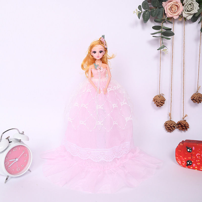 Blonde Princess Doll 50cm Doll Exquisite Gift Wedding Dress Gift for Little Girl Wholesale Blonde Princess Doll 50cm Doll Exquisite Gift Wedding Dress Gift for Little Girl Wholesale