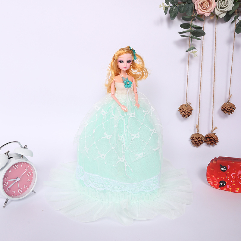 Blonde Princess Doll 50cm Doll Exquisite Gift Wedding Dress Gift for Little Girl Wholesale Blonde Princess Doll 50cm Doll Exquisite Gift Wedding Dress Gift for Little Girl Wholesale