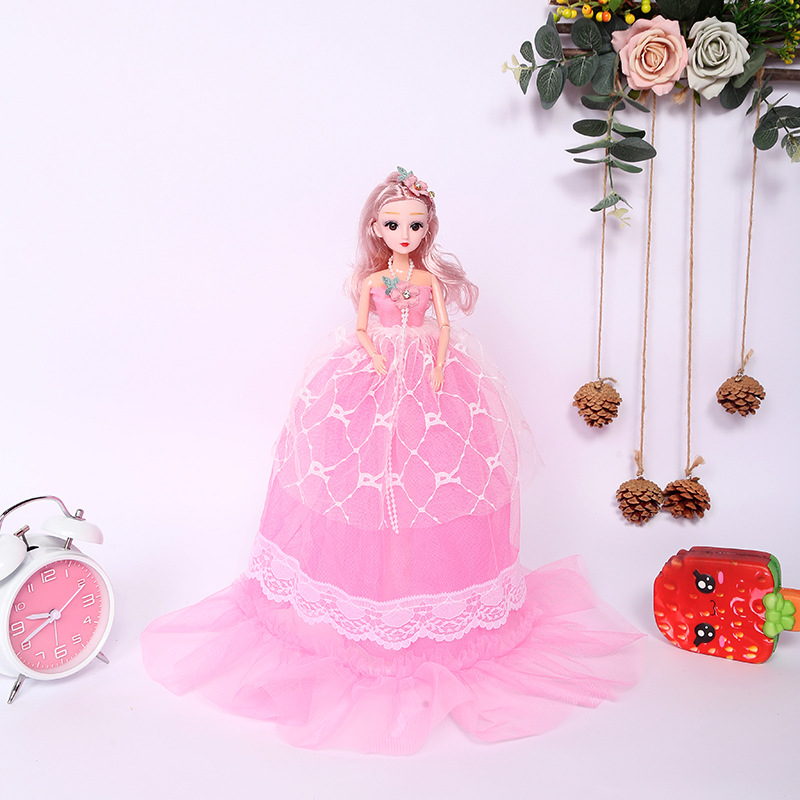 Blonde Princess Doll 50cm Doll Exquisite Gift Wedding Dress Gift for Little Girl Wholesale Blonde Princess Doll 50cm Doll Exquisite Gift Wedding Dress Gift for Little Girl Wholesale