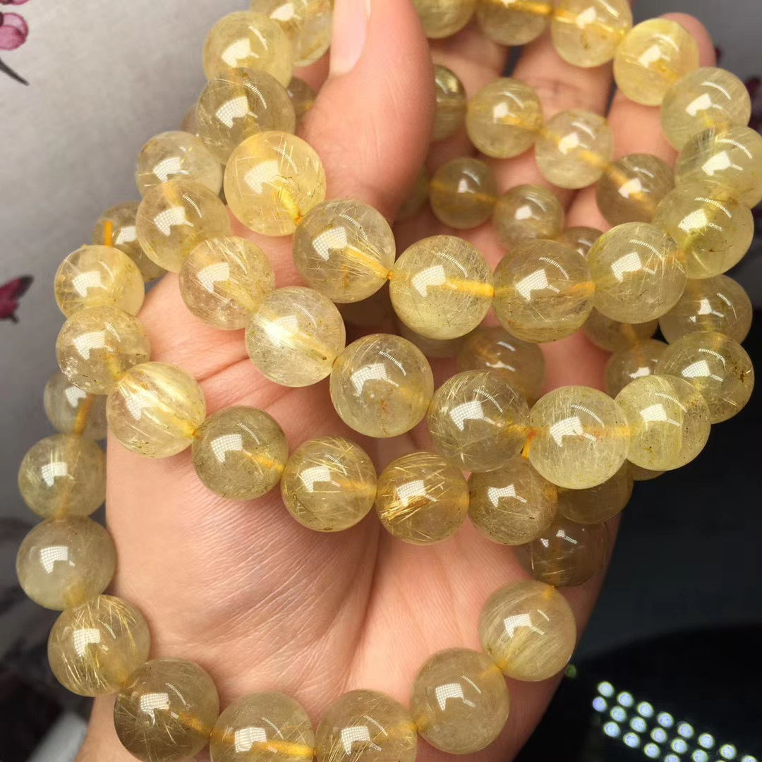 Gold Rutilated Quartz Bracelet Manufacturers Wholesale Natural Hair Crystal Bracelet Hair Thick Crystal Good Value for Money Blonde Bracelet Gold Rutilated Quartz Bracelet Manufacturers Wholesale Natural Hair Crystal Bracelet Hair Thick Crystal Good Value for Money Blonde Bracelet