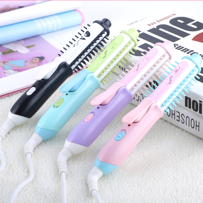 Water Ripple Hair Curler Does Not Hurt Hair Mini Egg Roll Head Air Bangs Hair Straightener Two Hair Curler and Straightener Dual-Use