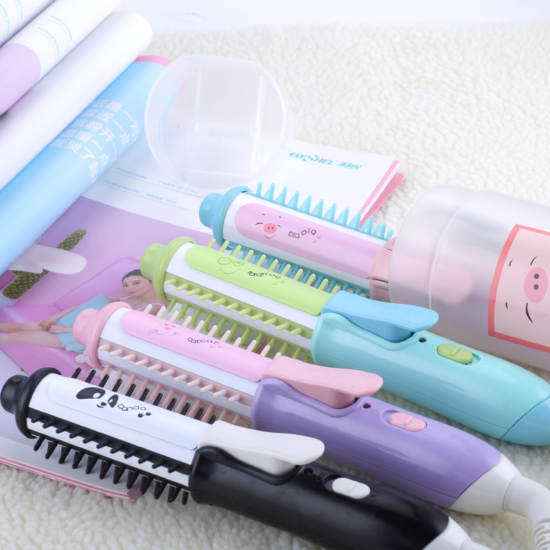 Water Ripple Hair Curler Does Not Hurt Hair Mini Egg Roll Head Air Bangs Hair Straightener Two Hair Curler and Straightener Dual-Use