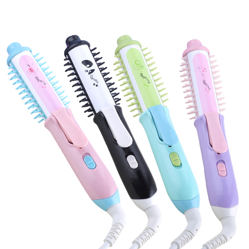 Water Ripple Hair Curler Does Not Hurt Hair Mini Egg Roll Head Air Bangs Hair Straightener Two Hair Curler and Straightener Dual-Use