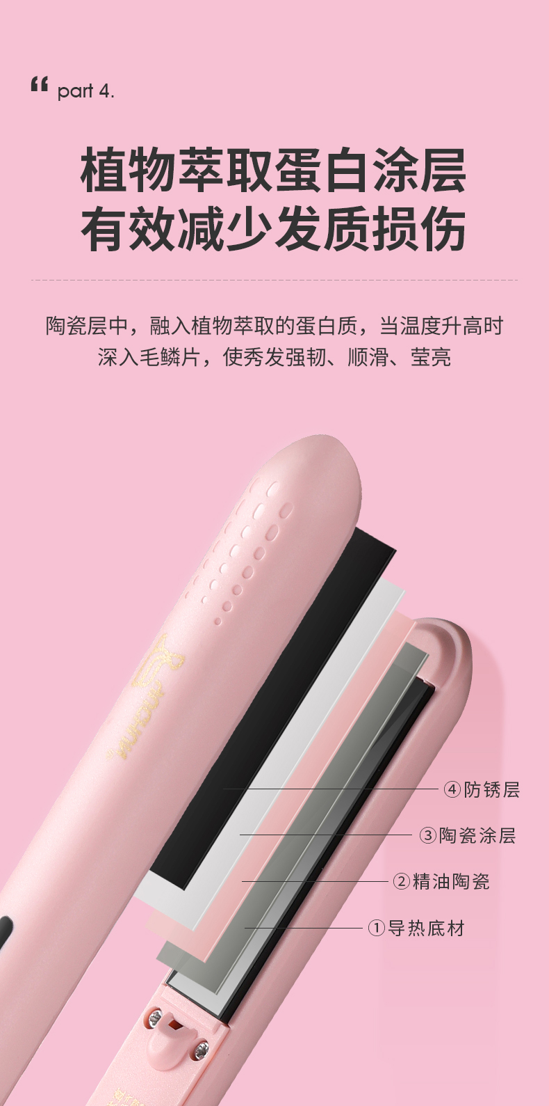 Cross-Border Hair Straightener Wet and Dry Hair Straightener Board Anion Portable Air Bangs Curly Hair Hair Straightener Gift Cross-Border Hair Straightener Wet and Dry Hair Straightener Board Anion Portable Air Bangs Curly Hair Hair Straightener Gift