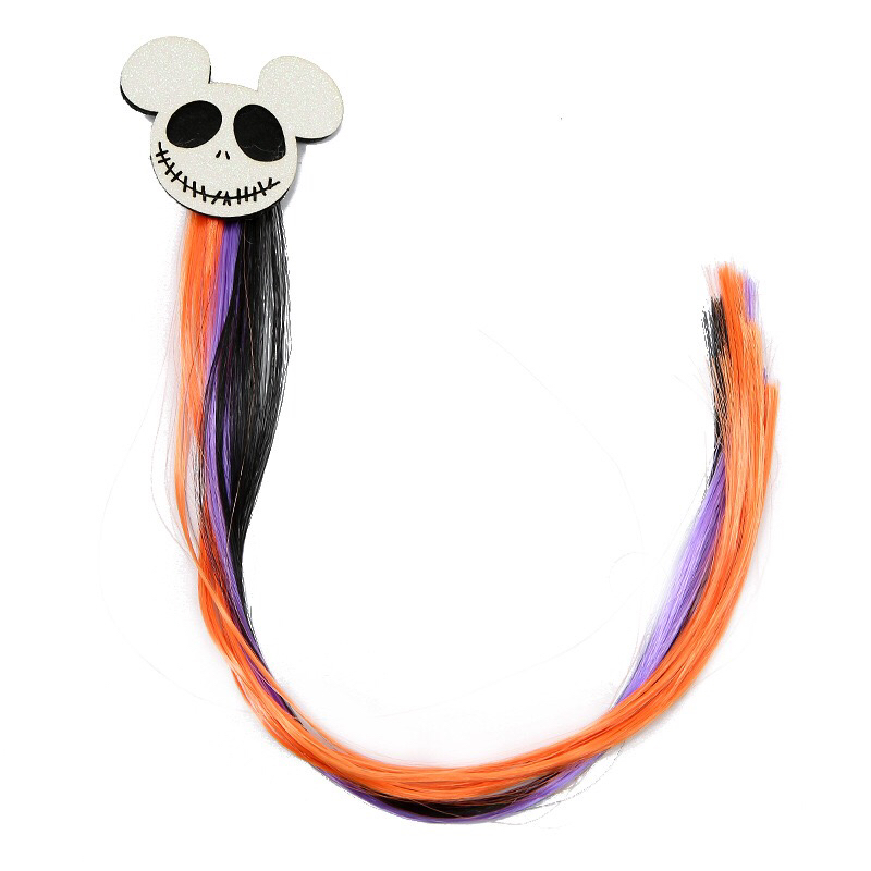 Halloween Wig Dress up Hairpin Headdress Bat Pumpkin Hairpin Ball Party Black Woven Hair Accessories Props Halloween Wig Dress up Hairpin Headdress Bat Pumpkin Hairpin Ball Party Black Woven Hair Accessories Props