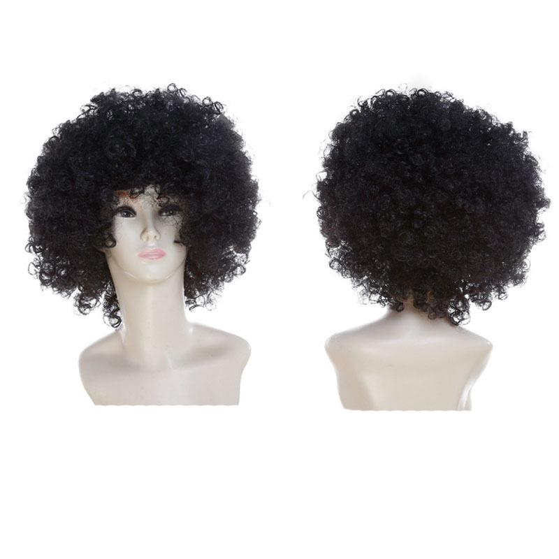 Halloween European and American Afro Wig Cosplay Fan Wig Clown Head Cover Children's Rainbow Party Wig Halloween European and American Afro Wig Cosplay Fan Wig Clown Head Cover Children's Rainbow Party Wig