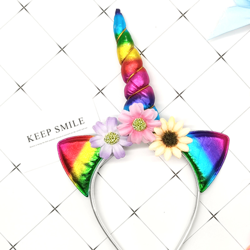 Factory in Stock Amazon Cross-Border Unicorn Role Play Halloween Dress up Headband Wig Braid Suit Factory in Stock Amazon Cross-Border Unicorn Role Play Halloween Dress up Headband Wig Braid Suit