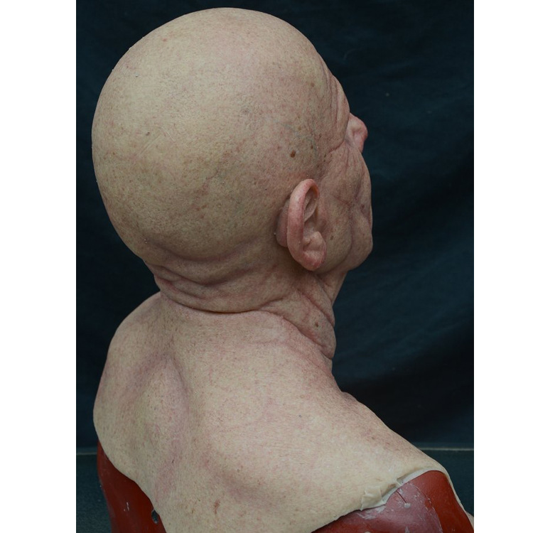 Halloween Independent Station Hot Old Mask Horror Wig Headgear Dress Props Halloween Independent Station Hot Old Mask Horror Wig Headgear Dress Props