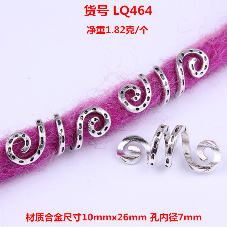 Hair Extension Ring Regal Dreadlock Wig Beaded Hair Band Hair Ring Wig Braid Hair Vintage Alloy Hair Band Hair Extension Ring Regal Dreadlock Wig Beaded Hair Band Hair Ring Wig Braid Hair Vintage Alloy Hair Band