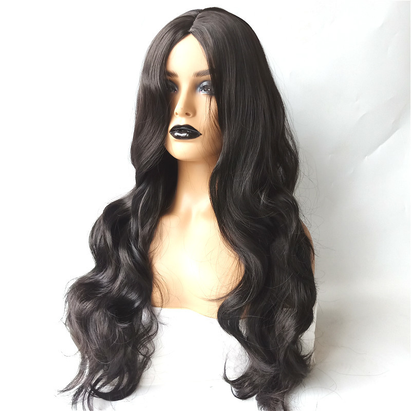 European and American Fashion Chemical Fiber Hair Big Wave Long Hair Manufacturer One Piece Dropshipping Body Wave Hair