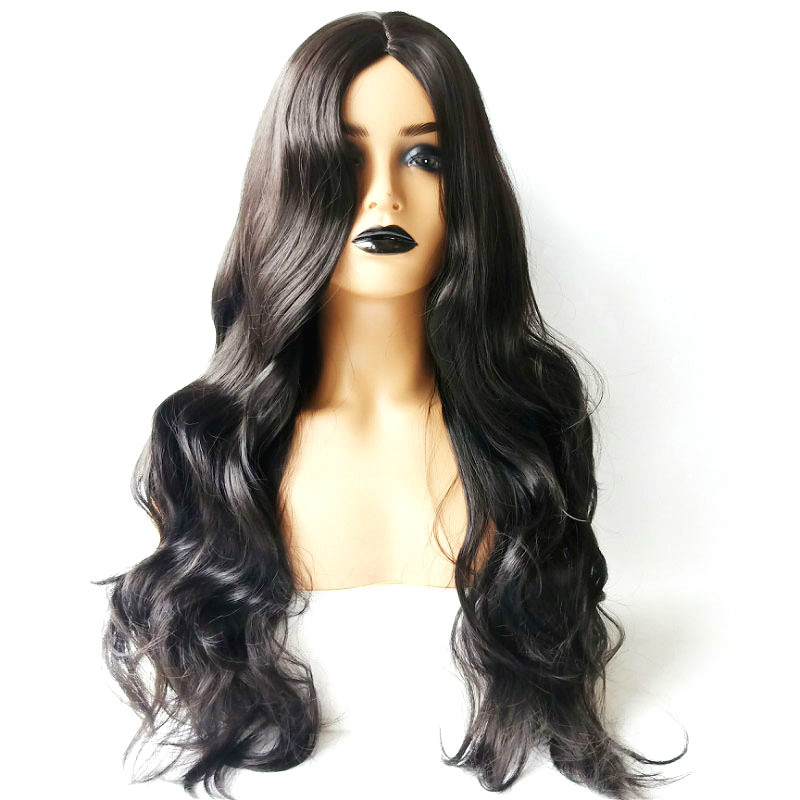 European and American Fashion Chemical Fiber Hair Big Wave Long Hair Manufacturer One Piece Dropshipping Body Wave Hair