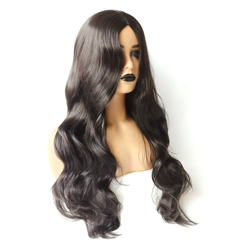 European and American Fashion Chemical Fiber Hair Big Wave Long Hair Manufacturer One Piece Dropshipping Body Wave Hair