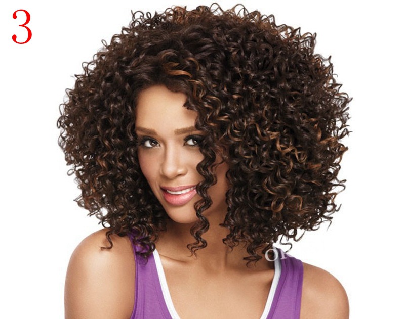 Cross-Border Hot Selling Popular African Black Wigs with Small Curly Hair Foreign Trade European and American Women&#039;s Wig