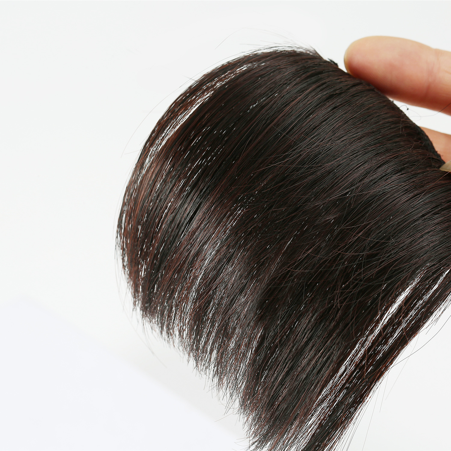 Stock Wig Set Underlay Hair Root Invisible Seamless Spray Fluffy Seamless Mini Hair Pack Hair Supplementing Piece Female