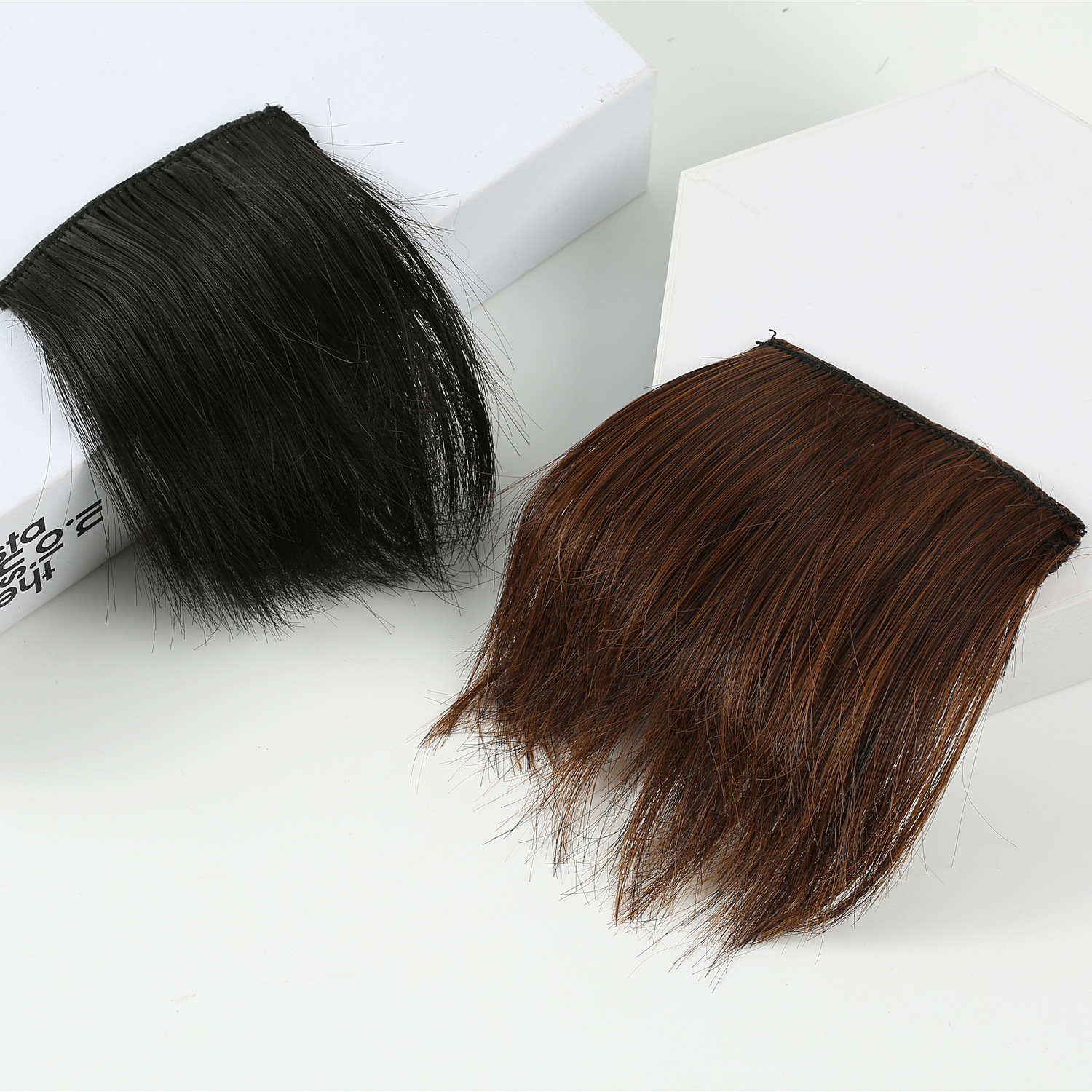 Stock Wig Set Underlay Hair Root Invisible Seamless Spray Fluffy Seamless Mini Hair Pack Hair Supplementing Piece Female