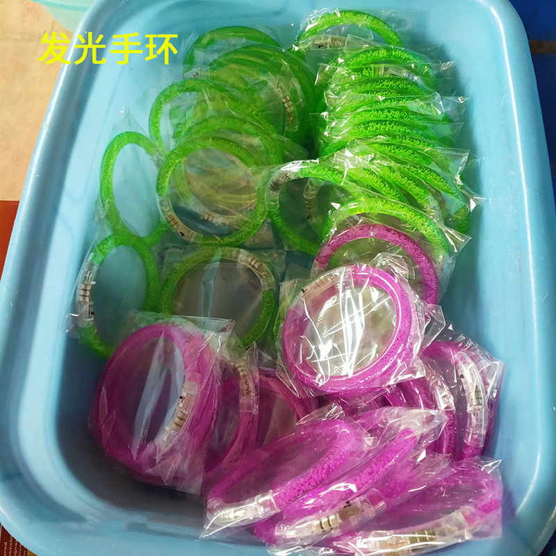 Led Shining Braid Creative Colorful Wig Fiber Barrettes Silk Braid Birthday Party Entertainment Flash Braid