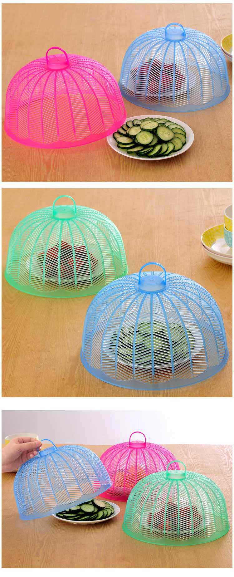 Colorful Plastic Table Cover Food Cover Vegetable Cover Kitchen Summer Anti Fly Vegetable Cover round Dish Cover Vegetable Cover Sub Food Cover Colorful Plastic Table Cover Food Cover Vegetable Cover Kitchen Summer Anti Fly Vegetable Cover round Dish Cover Vegetable Cover Sub Food Cover