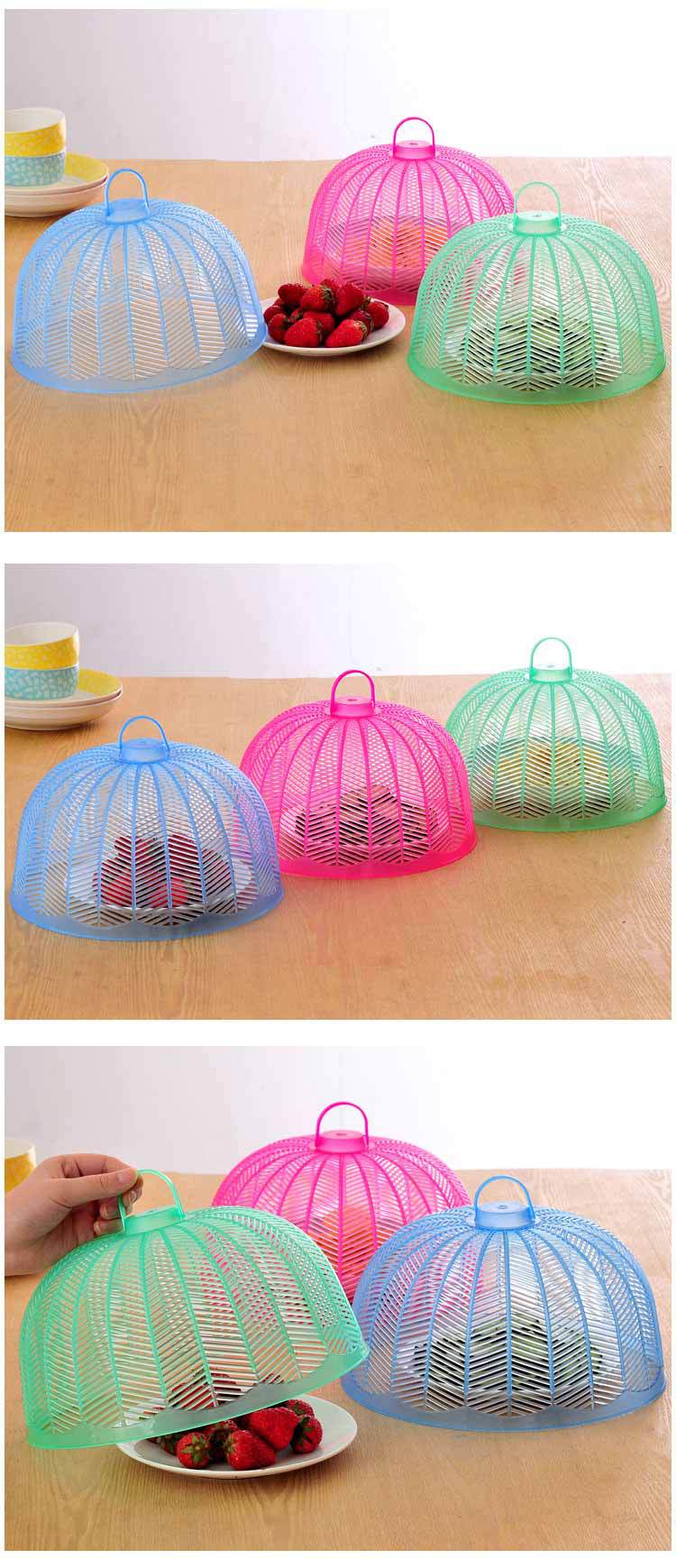 Colorful Plastic Table Cover Food Cover Vegetable Cover Kitchen Summer Anti Fly Vegetable Cover round Dish Cover Vegetable Cover Sub Food Cover Colorful Plastic Table Cover Food Cover Vegetable Cover Kitchen Summer Anti Fly Vegetable Cover round Dish Cover Vegetable Cover Sub Food Cover