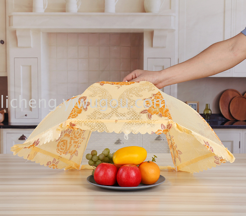 Food Cover Cover Foldable Table Cover Food Fly-Proof Leftovers Cover Artifact Dish Umbrella Food Cover Cover Foldable Table Cover Food Fly-Proof Leftovers Cover Artifact Dish Umbrella