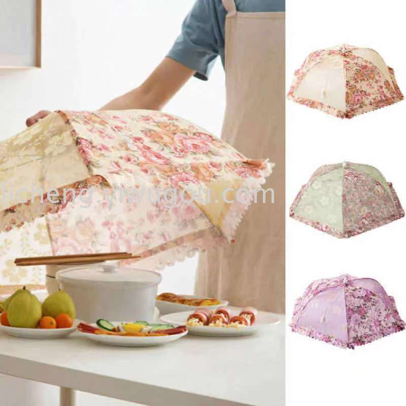 Food Cover Cover Foldable Table Cover Food Fly-Proof Leftovers Cover Artifact Dish Umbrella Food Cover Cover Foldable Table Cover Food Fly-Proof Leftovers Cover Artifact Dish Umbrella