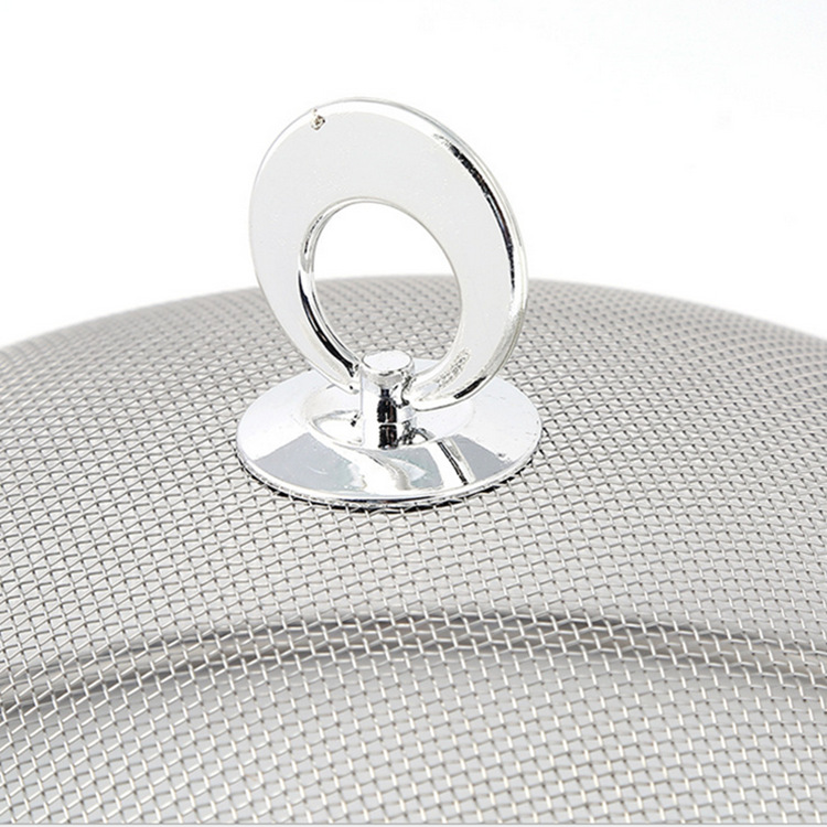 Kitchen Small Stackable Stainless Steel Anti Fly Cockroach Food Cover Vegetable Cover Sub Dish Cover Vegetable Cover