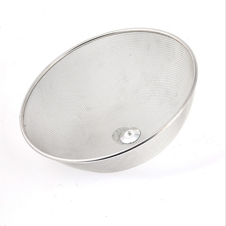 Kitchen Small Stackable Stainless Steel Anti Fly Cockroach Food Cover Vegetable Cover Sub Dish Cover Vegetable Cover