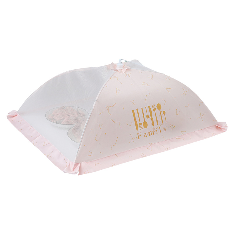 2021 New MultiSpecification Cover Vegetable Cover Folding Dining Table Dish Umbrella Home Fashion Simple Vegetable Cover
