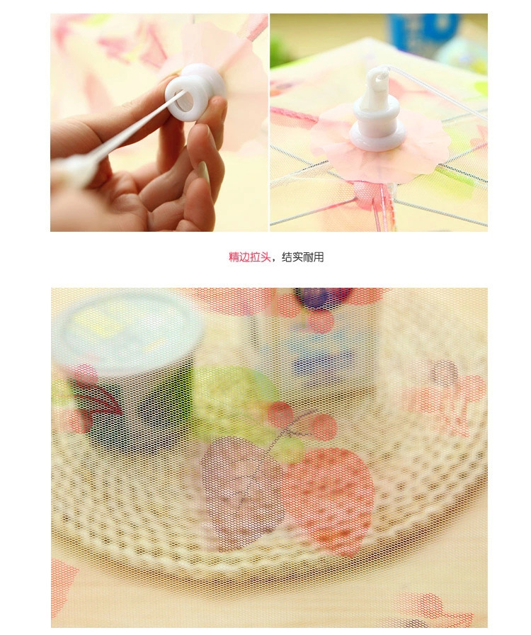 Anti-Fly Table Cover Lace round Folding Dish Cover Folding Food Cover Meal Cover Anti-Fly Table Cover Lace round Folding Dish Cover Folding Food Cover Meal Cover