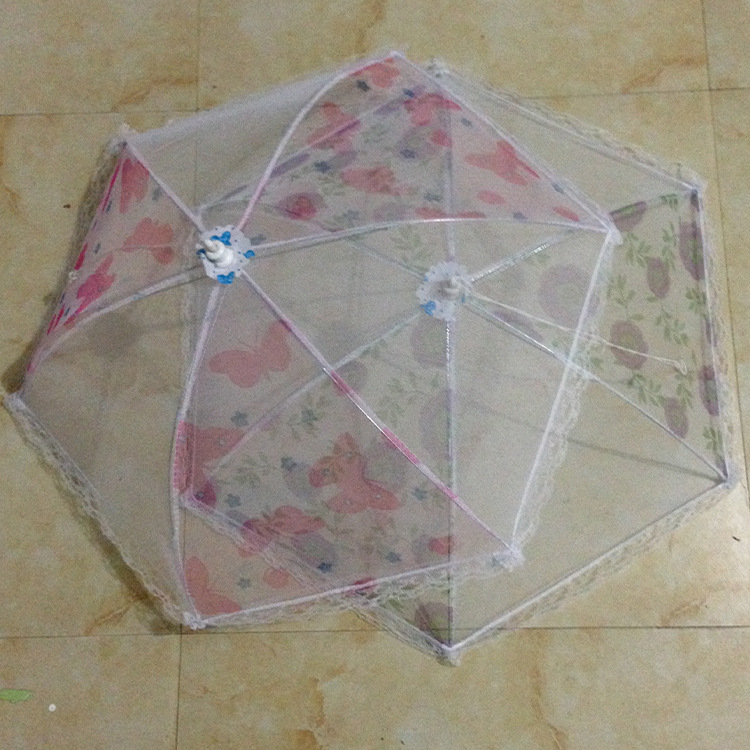 Anti-Fly Table Cover Lace round Folding Dish Cover Folding Food Cover Meal Cover Anti-Fly Table Cover Lace round Folding Dish Cover Folding Food Cover Meal Cover