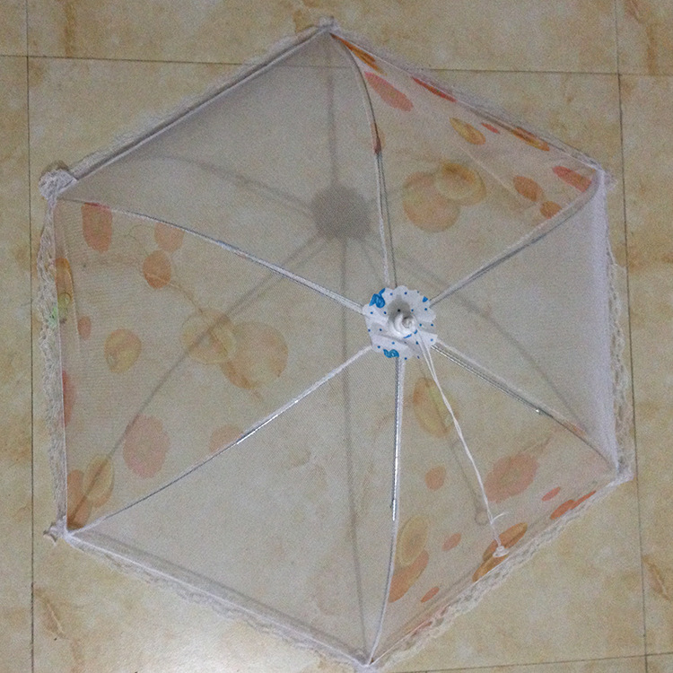 Anti-Fly Table Cover Lace round Folding Dish Cover Folding Food Cover Meal Cover Anti-Fly Table Cover Lace round Folding Dish Cover Folding Food Cover Meal Cover
