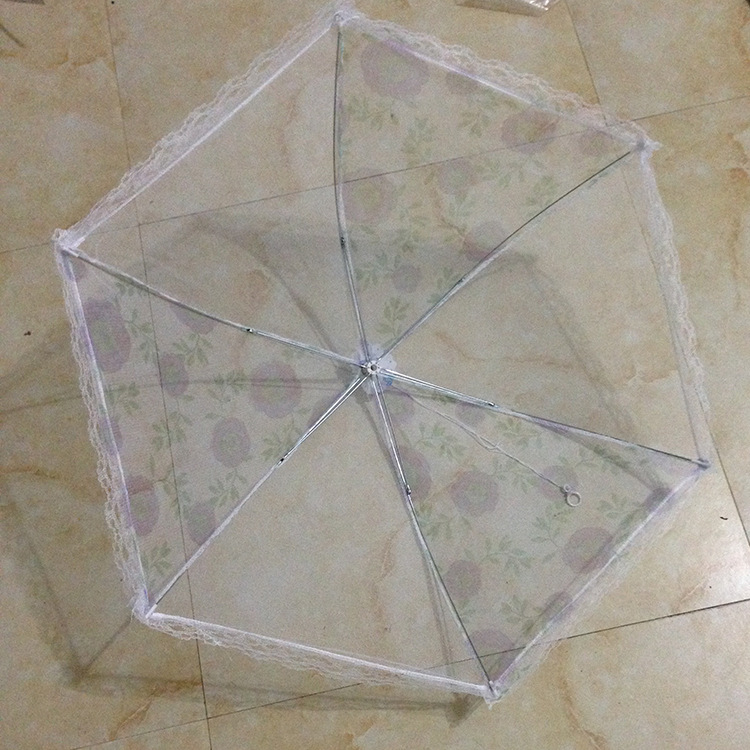 Anti-Fly Table Cover Lace round Folding Dish Cover Folding Food Cover Meal Cover Anti-Fly Table Cover Lace round Folding Dish Cover Folding Food Cover Meal Cover