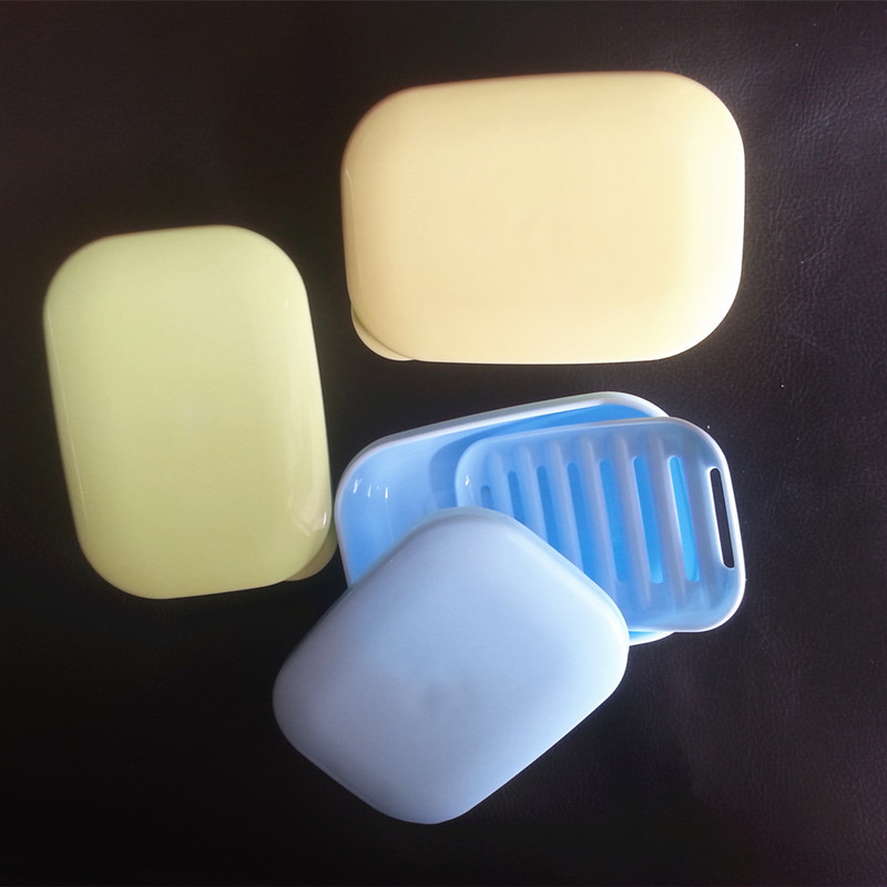 Like Comes for Business Trip with Cover Portable Soap Box Draining Layers Handmade Soap Box Rectangular Soap Dish Like Comes for Business Trip with Cover Portable Soap Box Draining Layers Handmade Soap Box Rectangular Soap Dish