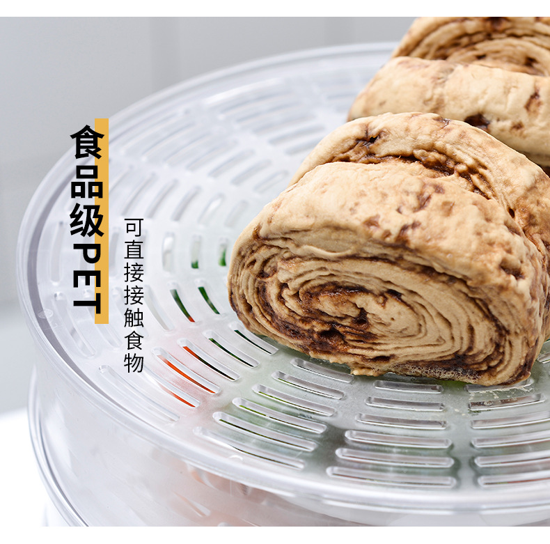 Thermal Food Cover Stackable Storage Refrigerator Food Cover Household Seal Transparent Plastic Dust-Proof Dish Cover Thermal Food Cover Stackable Storage Refrigerator Food Cover Household Seal Transparent Plastic Dust-Proof Dish Cover