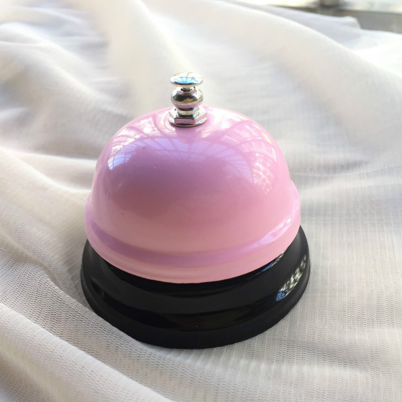 Zaka Flamingo Student Gift Creative Bar Dining Bell Calling Bell Table Bell Handbell Responder Pet Bell